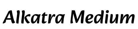 Alkatra Medium